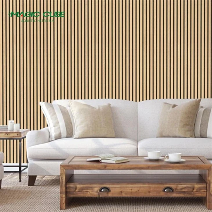 Soundproofing Wood Slat Acoustic Panel